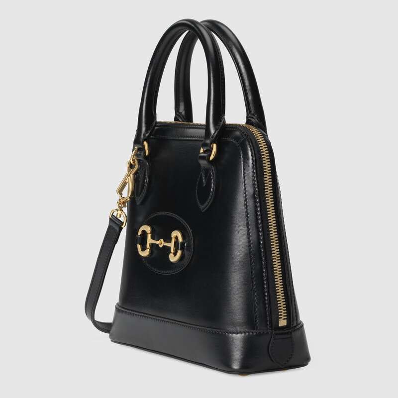 Gucci Horsebit 1955 Small Top Handle Bag Shoulder Bag 621220 Black